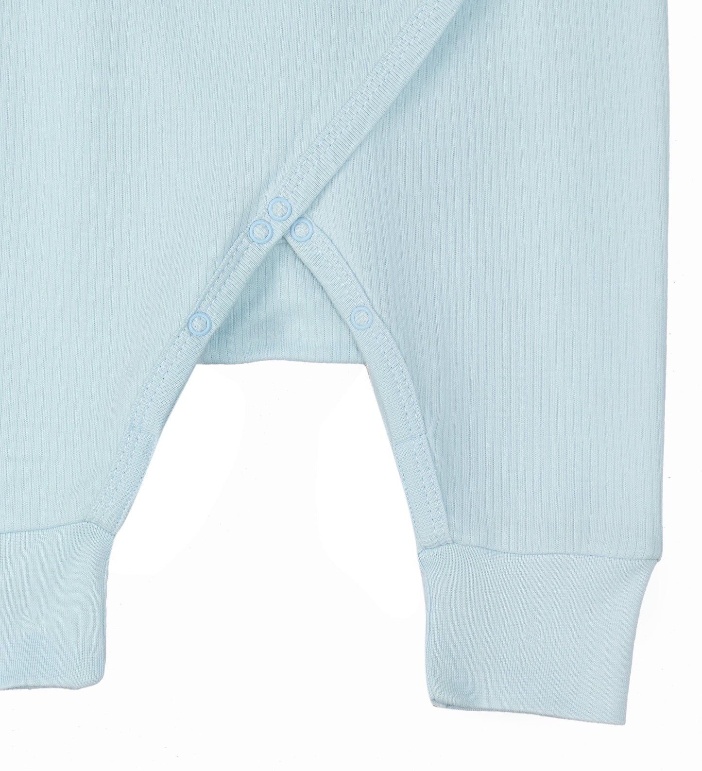 Side Snap Kimono - Pearl Blue