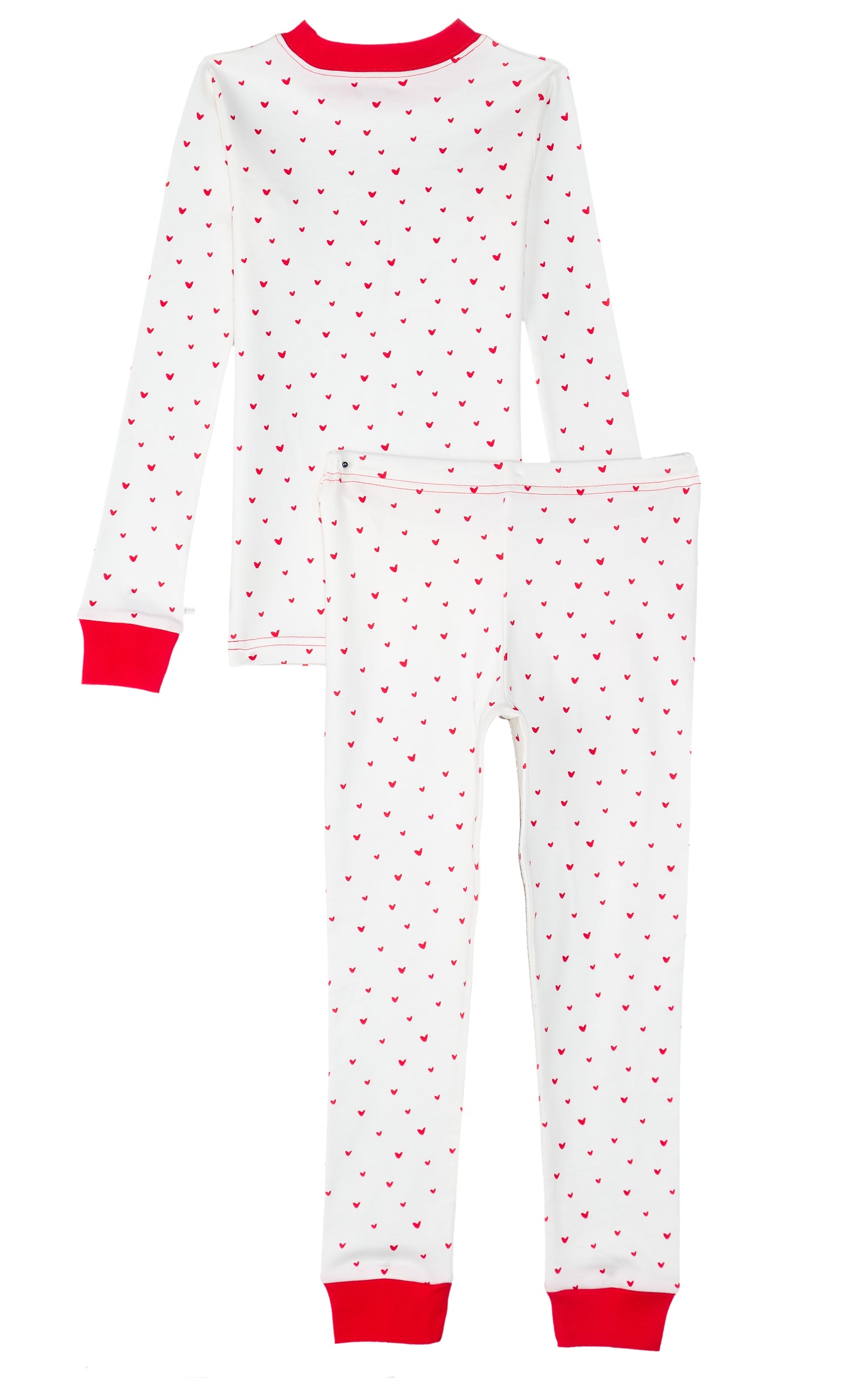 Kid's Pajama - Red Hearts