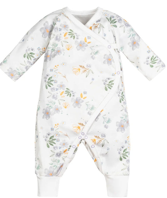 Side Snap Kimono - Modern Daisy