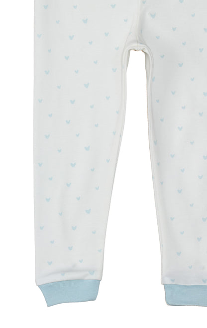 Kid's Pajama - Blue Hearts