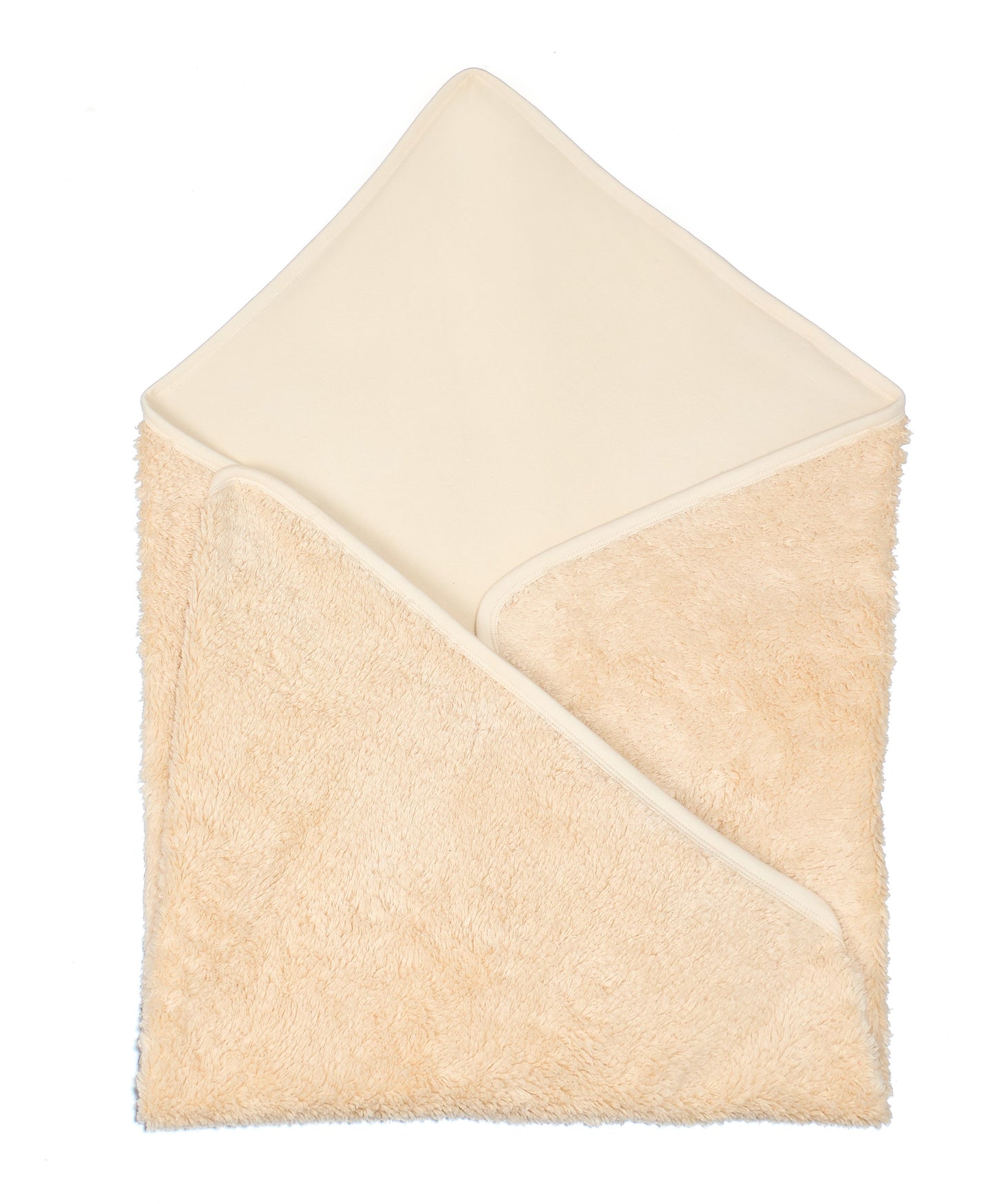 Faux Fur Sherpa Stroller Blanket honey
